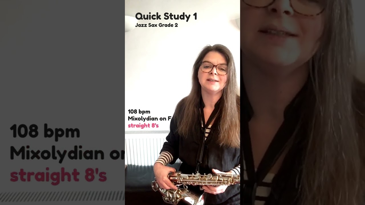 Quick Study 1 Grade 2 ABRSM Jazz Sax