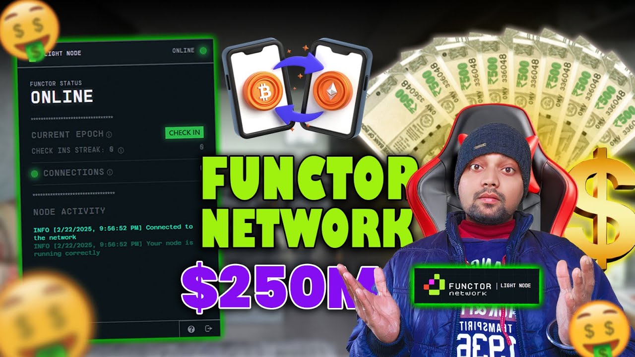 Functor Network Airdrop 🤑: Functor Crypto Airdrop! How to Claim Your Free Tokens Step-by-Step 🚀