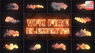 VFX Fire Elements Preview UE 2
