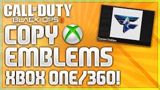 Black Ops 2 How To "Copy/Steal Emblem Glitch" Working Xbox One/360 2020! (BO2 Copy Emblems Glitch)