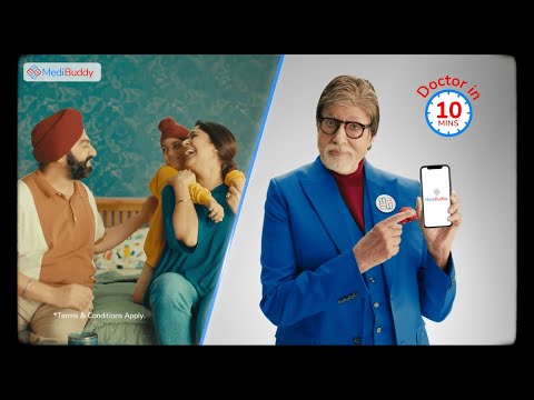 Paediatrician in 10 minutes! | Ft. Amitabh Bachchan | #MediBuddy #DoctorIn10Mins
