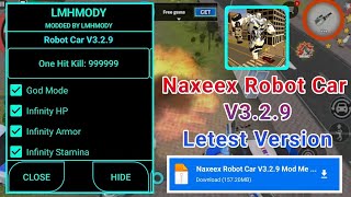 😱 Naxeex Robot Car v3.2.9 Gameplay | Unlimited Power + Crazy Fight 🔥 | Unlock All | Unlimited Speed screenshot 1