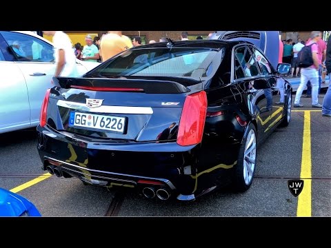 2016 Cadillac CTS-V Sedan LOUD Revs & Acceleration! Exhaust Sounds!