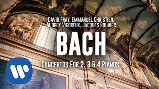 David Fray records Bach concertos for 2, 3 & 4 pianos