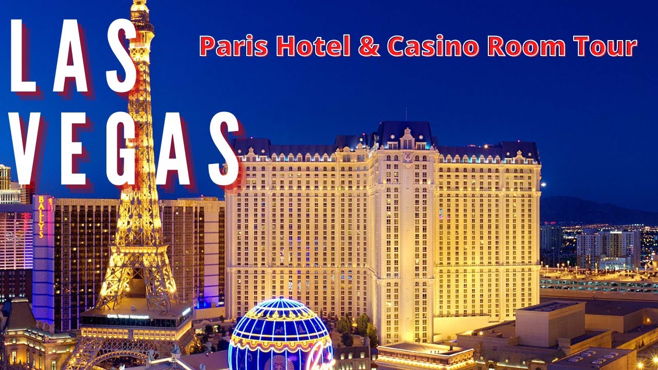 Paris Hotel & Casino Room Tour - 2 Queen/Strip View 