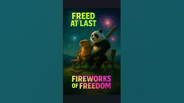 Fireworks of Freedom — Panda & Capybara After the Brainrot