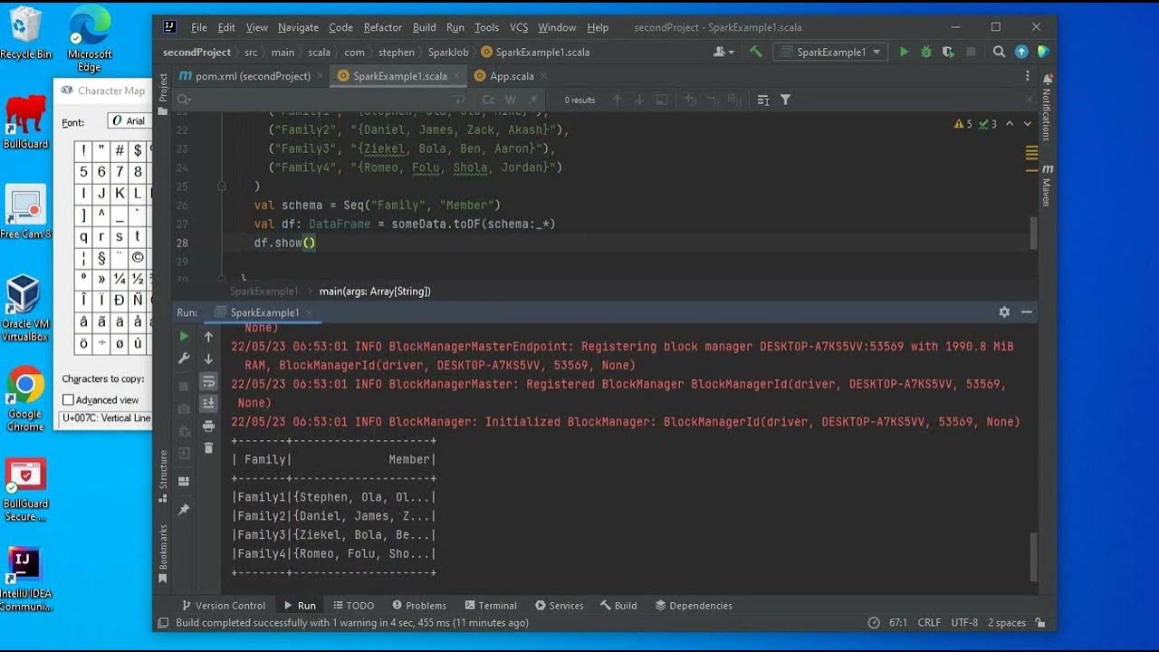 How To Use trim() Transformation Method On Spark Dataframe trim spark scala YouTube