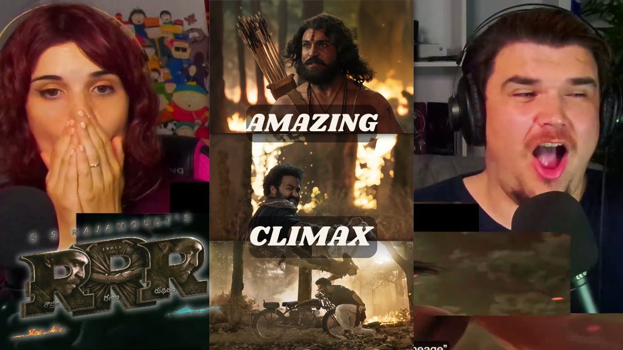 RRR – AMAZING CLIMAX – FINAL – N.T. Rama Rao Jr., Ram Charan, Ajay Devgn, Ray Stevenson