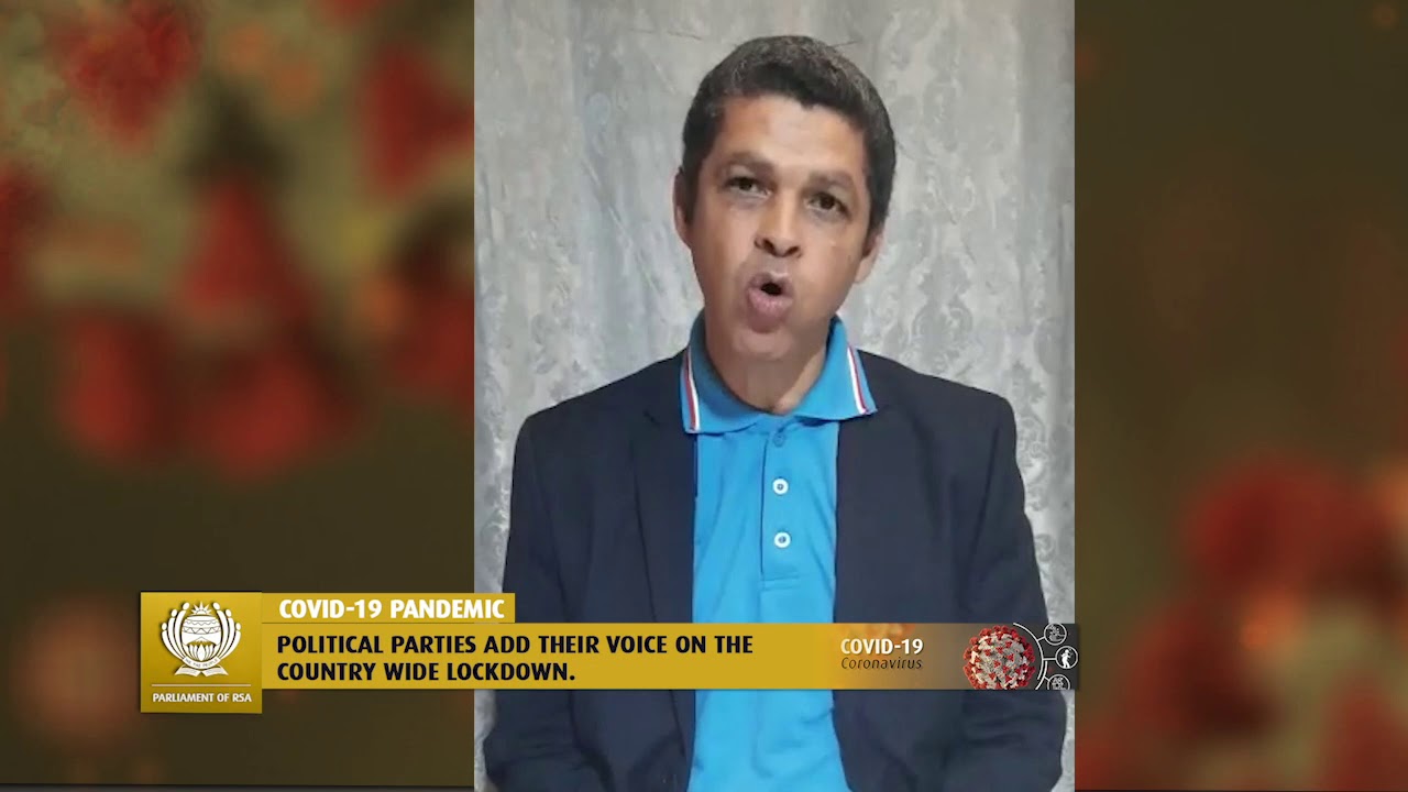 ACDP Party in Parliament adds its voice on country wide lockdown - YouTube