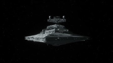 Star Destroyer Arrival [Blender Animation]