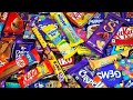 Crispello KitKat Cadbury Dairymilk chocolate unboxing asmr 