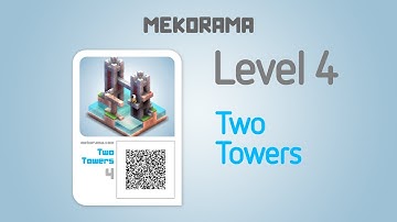 Mekorama - Gameplay Walkthrough - Level 4 - Two Towers