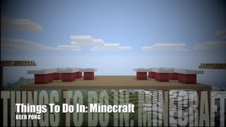 Things To Do In: Minecraft - Beer Pong screenshot 2