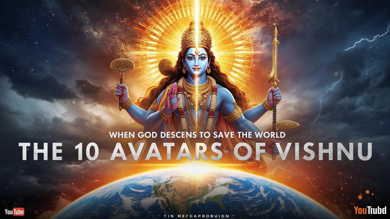 Avatars of Lord Vishnu #vishnu #bhagwanvishnu
