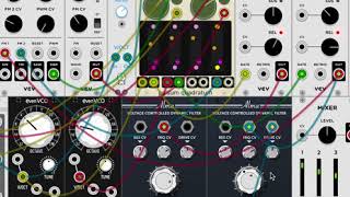 Pulsum Quadratum Rhombic Shift Register demo (kosmiche)