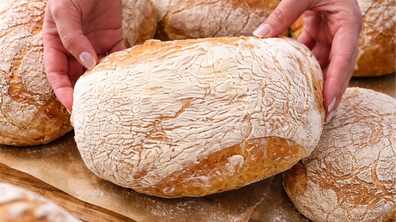 Ciabatta Bread Recipe | Easy No Knead Homemade Bread Recipe