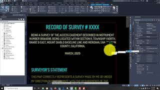 Preparing A Record-Of-Survey Map Cover Sheet