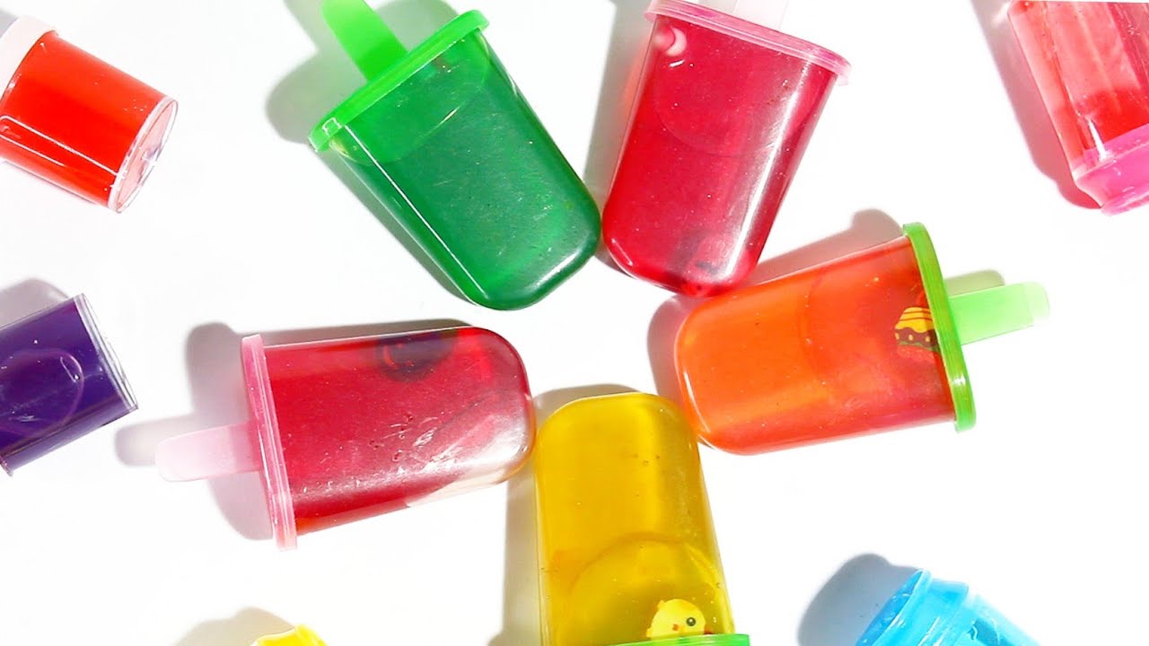 ODDLY SATISFYING VIDEO Unboxing Ice Cream Slime How to open Ice