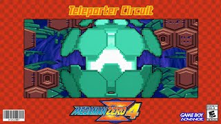 Megaman Zero 4 Teleport Circuit Mission (No Damage) @RetroManiaHubDesing