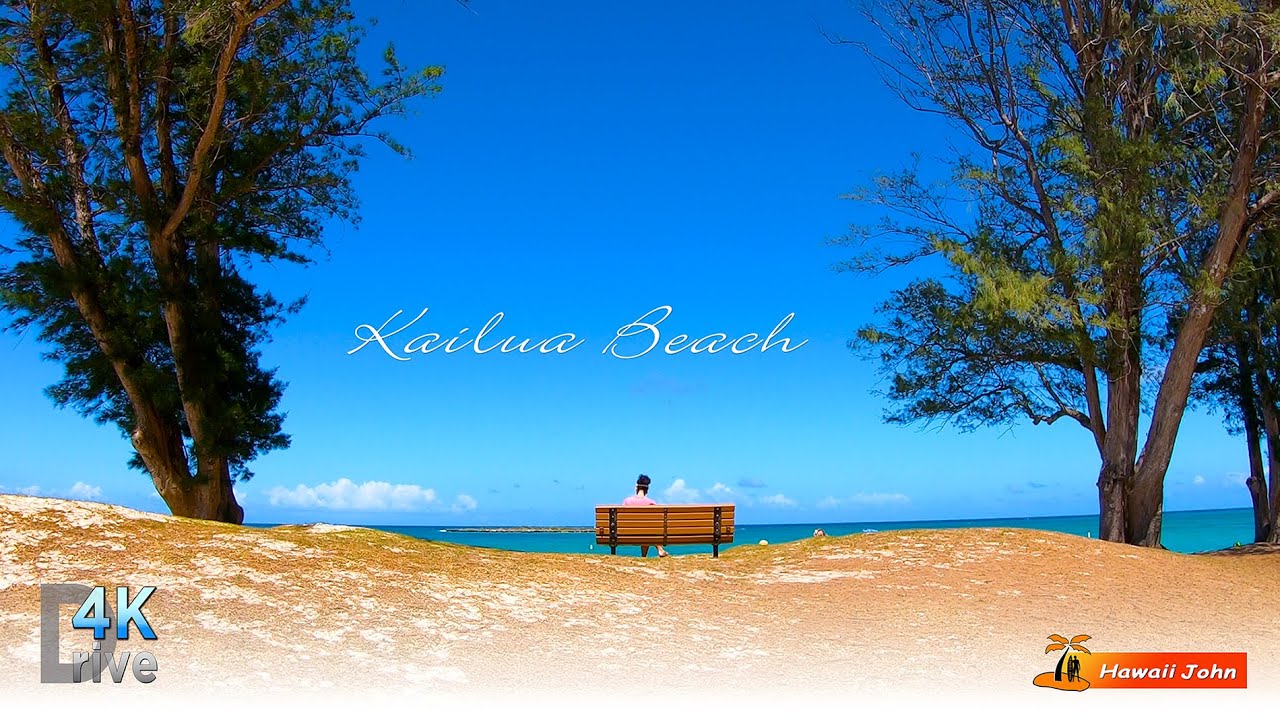 Kailua Beach | Drive from Waikiki | HI-61 Pali Hwy | Oahu, Hawaii, USA 🌴 Hawaii 4K Driving