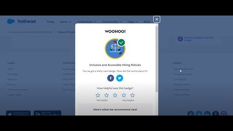 Inclusive and Accessible Hiring Policies in Salesforce Trailhead