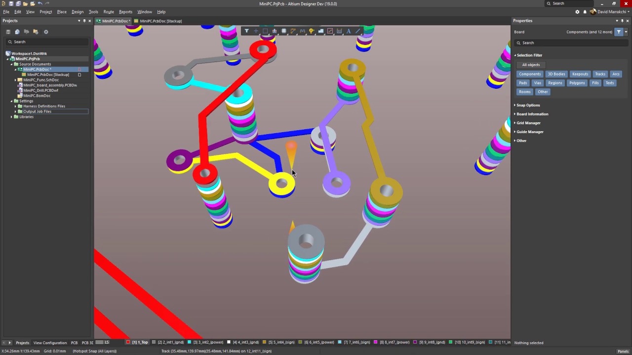 HDI Design Support in Altium Designer