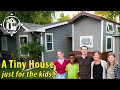 Family buys tiny house for their teen kids to use as bedrooms (parked near main home)