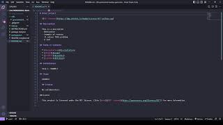 Command line MARKDOWN Generator