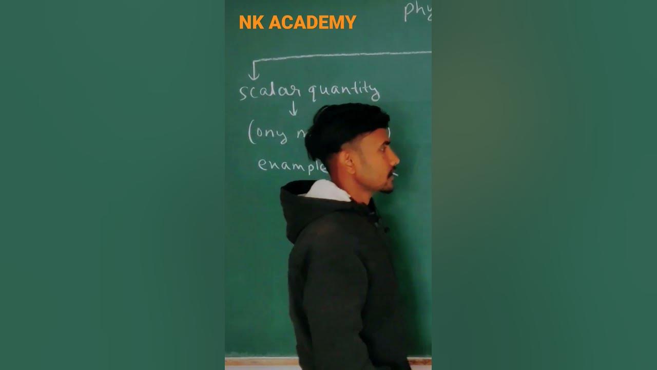 Scalar physics nk academy physics vector nkacademy youtube