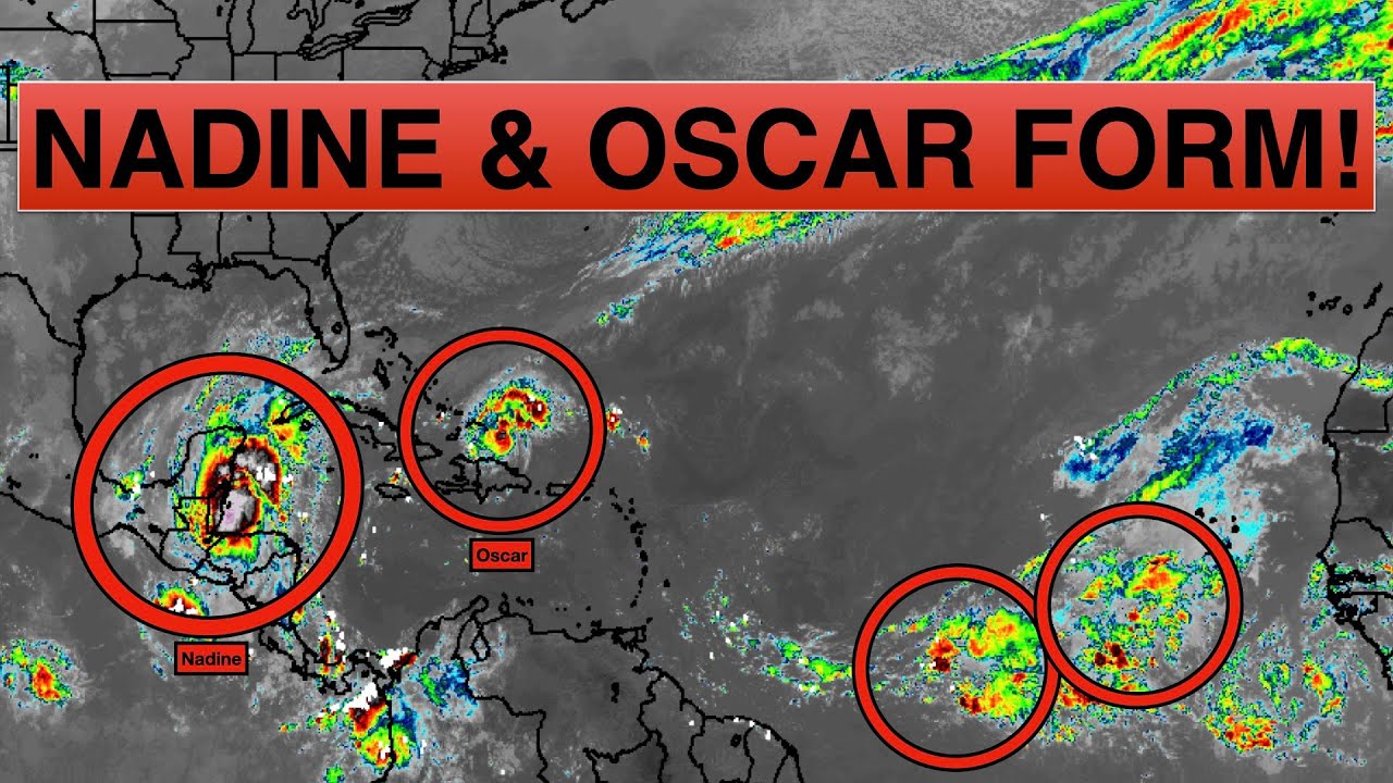 Tropical Storm Nadine & Oscar Form! | Any more Tropical Development ...