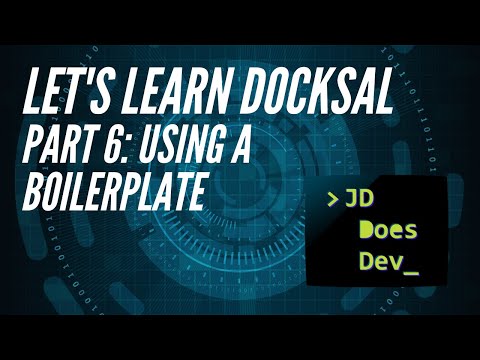 Let's Learn Docksal Part 6: Starting with a Boilerplate