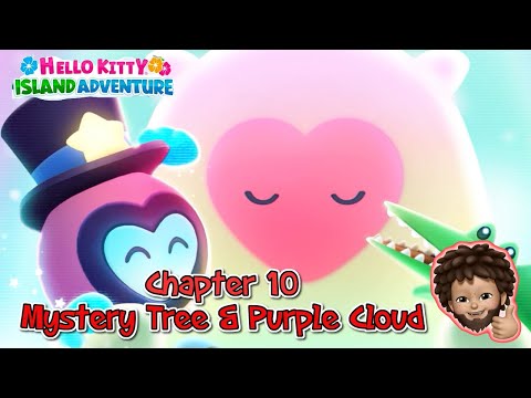 Hello Kitty Island Adventure - Chapter 10 Halloween Update | Mystery Tree and Purple Cloud