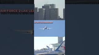 KAMALA HARRIS VICE PRESIDENT AIR FORCE 2 LAX  PLANE SPOTTING