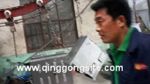 Overhead Monorails Shot Blasting Machine video