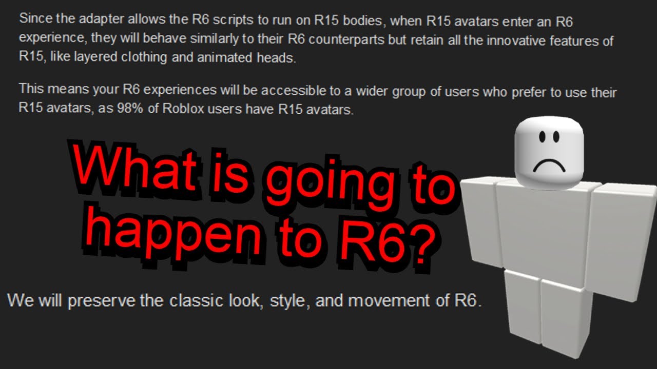 Roblox R15 Emotes But It's R6