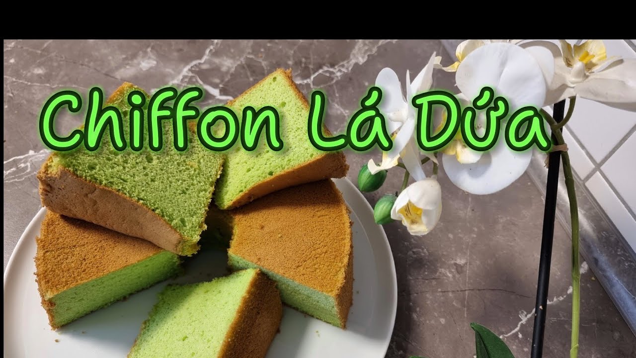 ✅ Bánh Bông Lan Chiffon Lá Dứa | Văn Phi Thông |