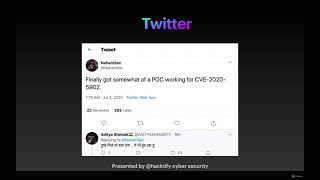 CVE-2020 5902 RCE