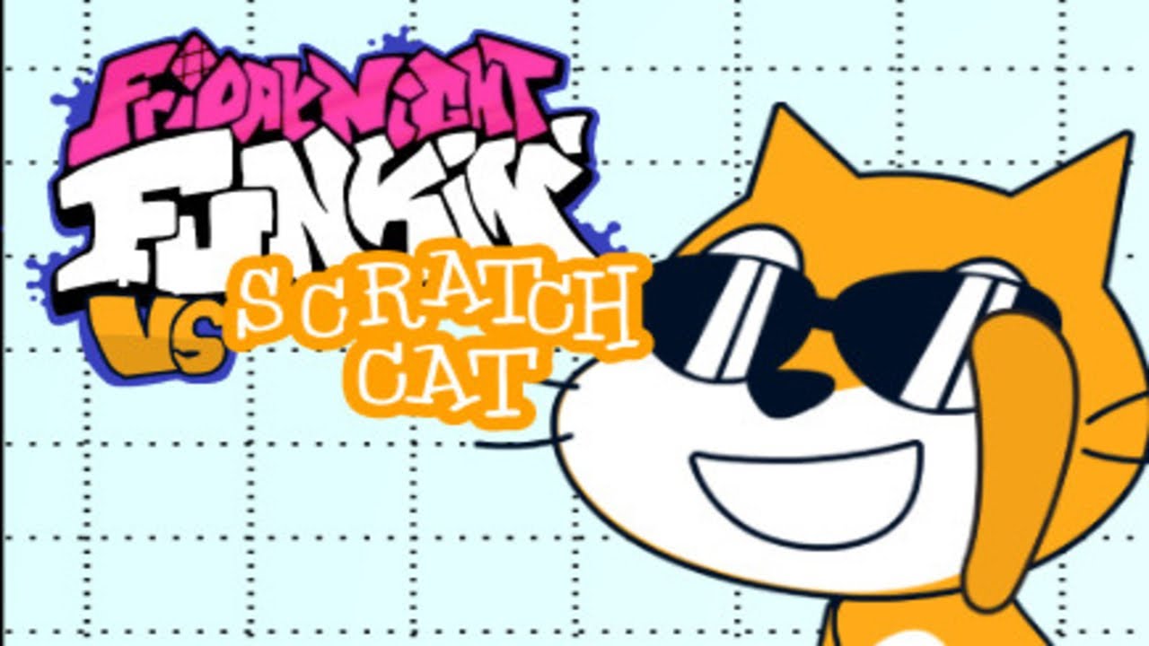 Скретч против. Scratch Cat FNF. Scratch Cat Friday Night Funkin. ФНФ против Scratch. FNF in Scratch.