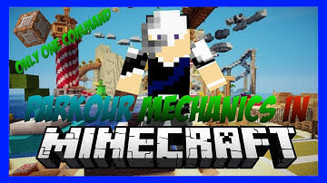 Minecraft: Parkour Mechanics | ONLY ONE COMMAND