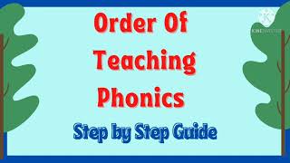 Order Of Teaching Phonics | How To Teach Phonics At Home. screenshot 5