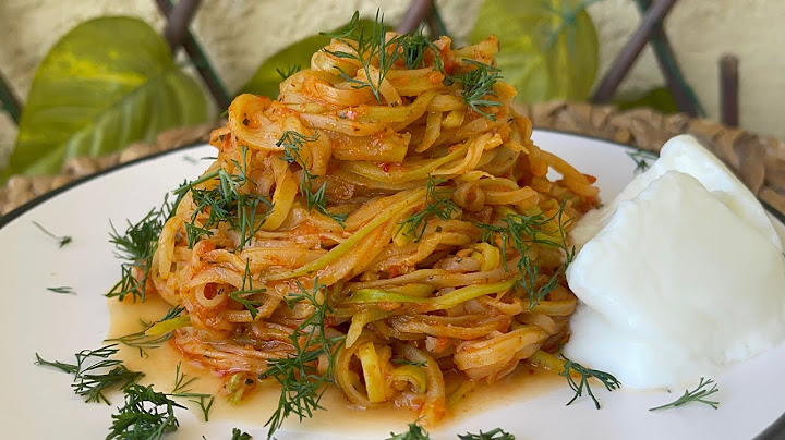 KABAĞI Hiç Böyle Yemediniz😋Kabak Sevmeyenler Bile BAYILACAK❗️KABAK SPAGETTİ 🍝