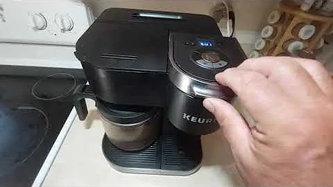 Keurig Duo doesn't brew full pot after descaling.