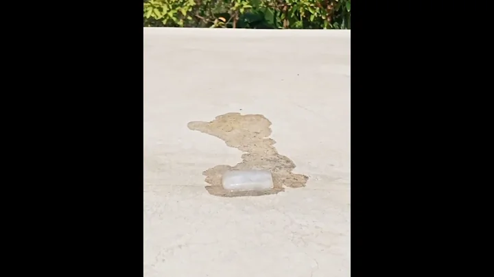 Ice melting (Time lapse) #shorts