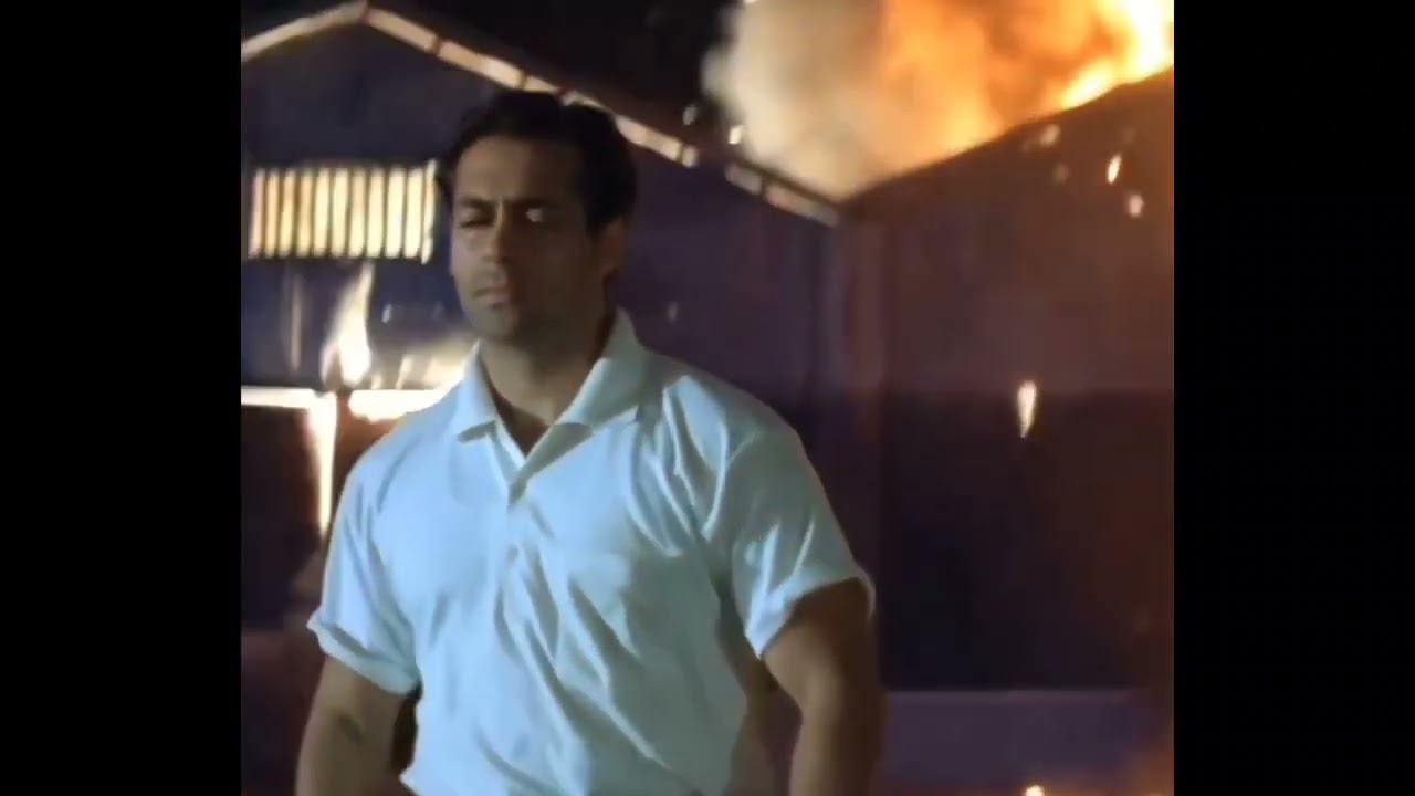Salman Khan burning house blasts meme template