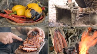 3 Days Beach Camping  Primitive Cooking Inspiration