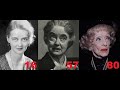 Bette Davis from 0 to 81 years old
