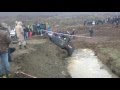 Toyota Passes a Deep Ditch During International Off Road Festival in Armenia