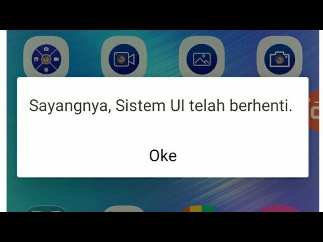 Cara Memperbaiki Android Eror System UI Telah Berhenti - YouTube