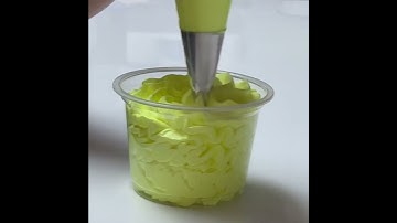 Piping a Banana Coconut Whipped Soap