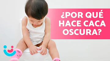 ¿Qué significan las cacas negras en los niños pequeños?